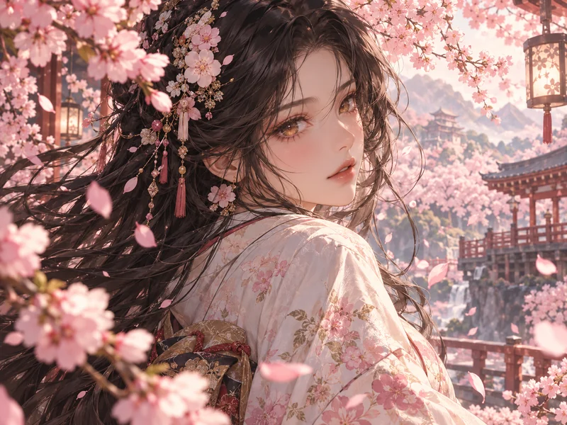 樱下的回眸