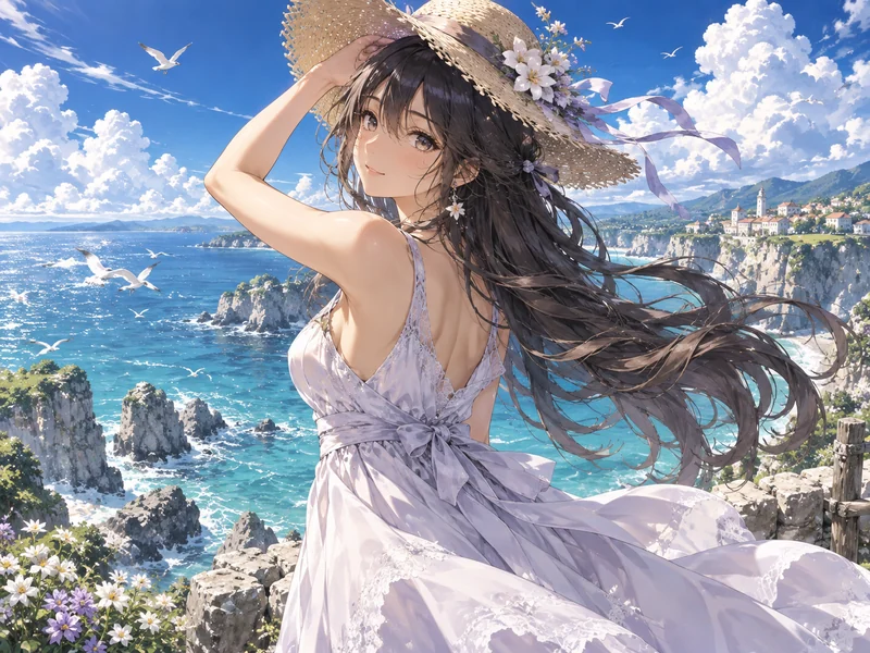 向着蓝天